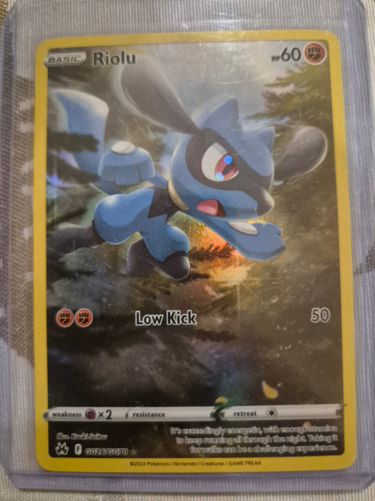 Riolu - GG26/GG70 - Crown Zenith