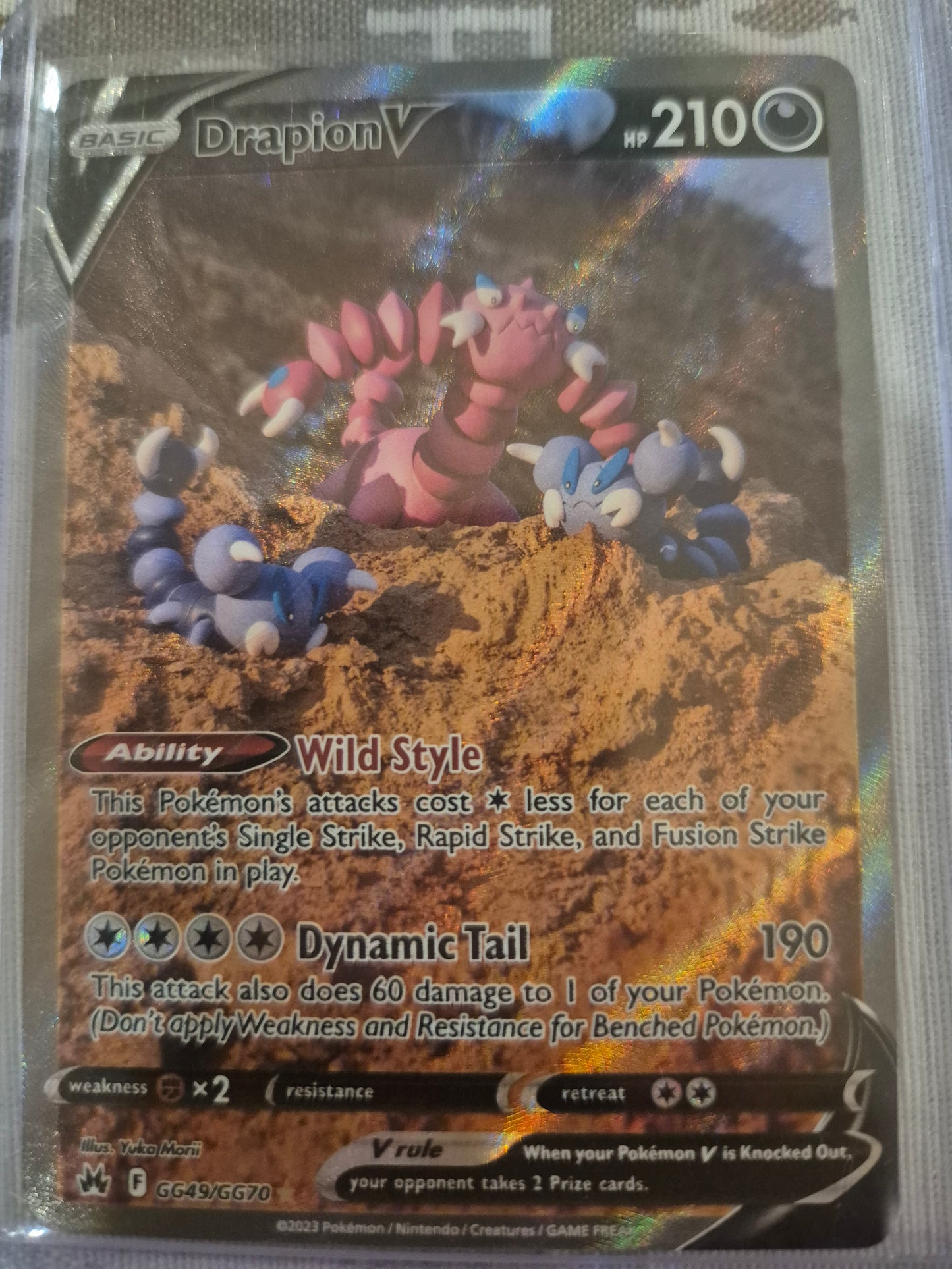 Drapion V - GG49/GG70 - Crown Zenith