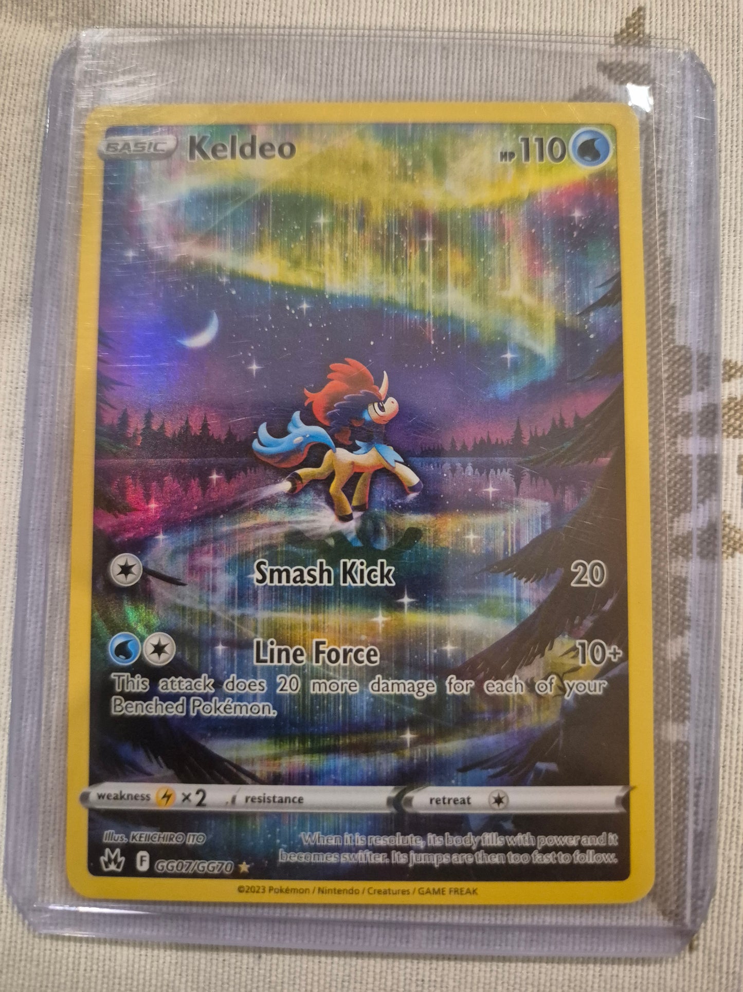 Keldo - GG07/GG70 - Crown Zenith