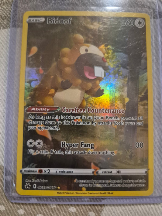 Bidoof - GG29/GG70 - Crown Zenith