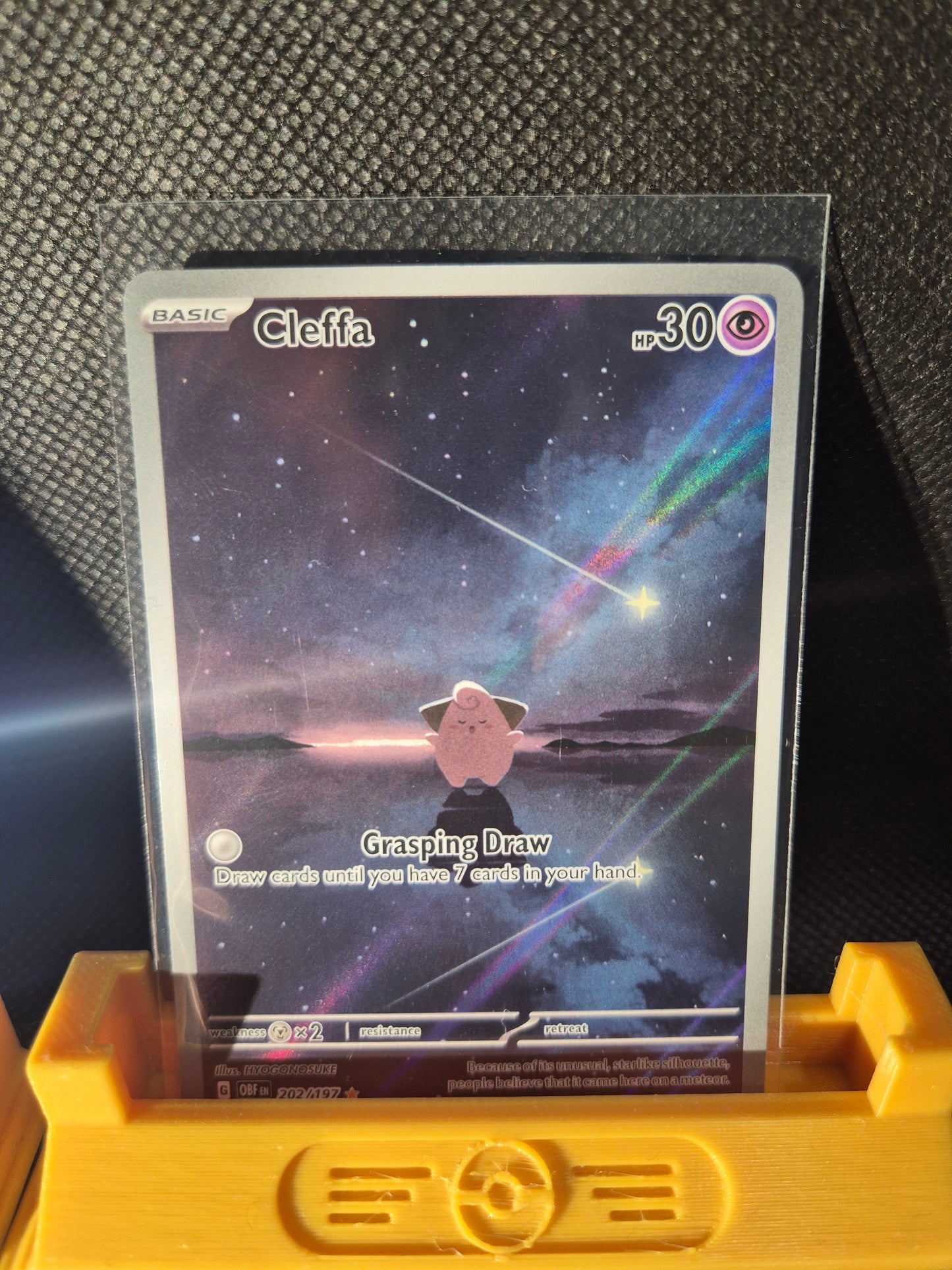 Cleffa's - 202/197 & 133/108 - SV Obsidian Flames & Japanese Ruler of the Black Flame